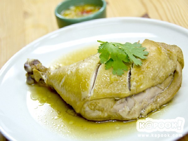 เมนูพิเศษ ไก่ต้มน้ำปลาครึ่งตัว รับ 31/12/68